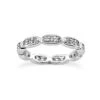 Thin Diamond Platinum Eternity Band 0.72ct