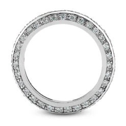 Thin Diamond Platinum Eternity Ring 1.01ct -H'Hen Sale Store diamond platinum eternity ring 101ct p 30564 additional white