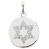 Diamond Star Of David Necklace 0.18ct 14K White Gold -H'Hen Sale Store diamond star of david necklace 018ct in 14k gold p 27371 white 20220426