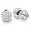 Diamond Stud Earrings 0.25ct Sterling Silver