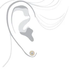 Halo Diamond Studs 14K White Gold Cluster Diamond Stud Earrings .70ct 12 Halo Diamond Studs 14K White Gold Cluster Diamond Stud Earrings .70ct -H'Hen Sale Store diamond studs 14k cluster diamond stud earrings 70ct p 6934 bodye