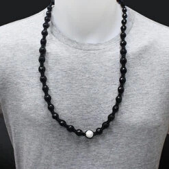 Disco Ball Diamond Necklace 0.85ct -H'Hen Sale Store disco ball diamond necklace 085ct hip hop jewelry p 45401bod