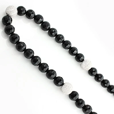 Disco Ball Diamond Necklace With Diamond Beads 1ct 4 Disco Ball Diamond Necklace With Diamond Beads 1ct - Image 2