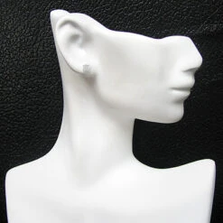 Discount Diamond Earrings 14K White Gold Diamond Stud Earrings .44 -H'Hen Sale Store discount diamond earrings 14k diamond stud earrings 44 p 6904bod