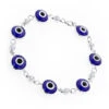 Evil Eyes 14K White Gold Diamond Evil Eye Bracelet Blue .70ct -H'Hen Sale Store evil eyes 14k gold diamond evil eye bracelet blue 70ct p 6226 wh