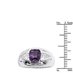 Gemstone Cocktail Rings Ladies Diamond And Amethyst Ring 18K White Gold 2.2ct 17 Gemstone Cocktail Rings Ladies Diamond And Amethyst Ring 18K White Gold 2.2ct -H'Hen Sale Store gemstone cocktail rings ladies diamond and amethyst ring 18k gold 22 ct 803173 rulerwh