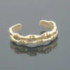 Thin Solid 14K Yellow Gold Toe Ring Bamboo Motif 1 Thin Solid 14K Yellow Gold Toe Ring Bamboo Motif -H'Hen Sale Store gold body jewelry 14k solid gold toe ring bamboo motif p 5976