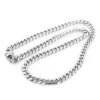 Heavy Sterling Silver Miami Cuban Link Chain Necklace 22-40in 11mm -H'Hen Sale Store heavy sterling silver miami cuban link chain necklace 22 40in 11mm main