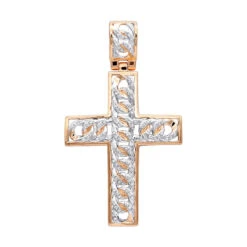 Hip Hop 10K Yellow Gold Cuban Link Chain Diamond Cross Pendant For Men 10 Hip Hop 10K Yellow Gold Cuban Link Chain Diamond Cross Pendant For Men -H'Hen Sale Store hip hop jewelry 10k gold cuban link chain diamond cross pendant for men ro