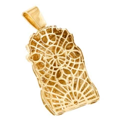 Real Hip Hop Large 14K White Gold Diamond Jesus Face Pendant 7ct -H'Hen Sale Store hip hop jewelry diamond jesus face pendant 355ct p 23047 backye