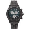 Hip Hop Joe Rodeo Men's Black Diamond Watch 26.7