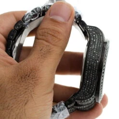 Hip Hop Joe Rodeo Men's Black Diamond Watch 26.7 -H'Hen Sale Store hip hop watches joe rodeo mens black diamond watch 267 p 22688 bod5