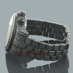 Hip Hop Joe Rodeo Men's Black Diamond Watch 26.7 -H'Hen Sale Store hip hop watches joe rodeo mens black diamond watch 267 p 22688back