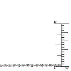 Hollow 14K Yellow Gold Rope Chain For Men & Women 1.5mm Wide -H'Hen Sale Store hollow 14k gold rope chain for men women 15mm wide rulerwh