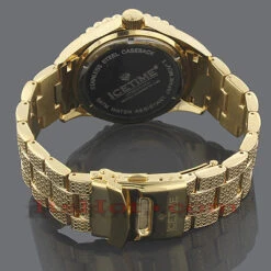 Ice Time Men's Diamond Watch 0.25ct -H'Hen Sale Store ice time watches mens diamond watch 025ct p 35242back