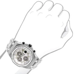 Unique Audemars Piguet Royal Oak Offshore Steel Baguette Diamond Watch For Men 8 Unique Audemars Piguet Royal Oak Offshore Steel Baguette Diamond Watch For Men -H'Hen Sale Store iced out audemars piguet royal oak offshore mens diamond watch 20ct body 1 1673408102