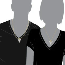 Iced Out Crowned Angel Pendant With Diamonds 10K Yellow Gold 1.5ct 16 Iced Out Crowned Angel Pendant With Diamonds 10K Yellow Gold 1.5ct -H'Hen Sale Store iced out crowned angel pendant with diamonds in 10k gold 164ct bodye