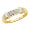 Inexpensive Men's Diamond Wedding Band 0.18ct 10K Yellow Gold 1 Inexpensive Men's Diamond Wedding Band 0.18ct 10K Yellow Gold -H'Hen Sale Store inexpensive mens diamond wedding band 018ct 10k gold ye