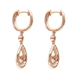 14K White Gold Diamond Dangle Drop Earrings For Women By Luxurman 1.2ct 19 14K White Gold Diamond Dangle Drop Earrings For Women By Luxurman 1.2ct -H'Hen Sale Store jewelry 14k gold diamond dangle drop earrings for women by luxurman 12ct backro