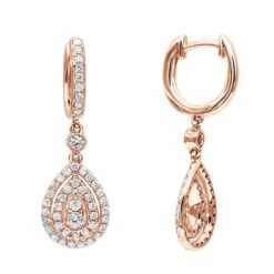 14K White Gold Diamond Dangle Drop Earrings For Women By Luxurman 1.2ct 16 14K White Gold Diamond Dangle Drop Earrings For Women By Luxurman 1.2ct -H'Hen Sale Store jewelry 14k gold diamond dangle drop earrings for women by luxurman 12ct ro