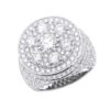 14K White Gold Joe Rodeo Designer Men's Round Diamond 8.19Ct Pinky Ring -H'Hen Sale Store jewelry 14k gold joe rodeo designer mens round diamond ring 819ct pinky rings mainwh 20200610