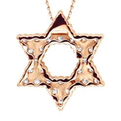 14K White Gold Pave Diamond Star Of David Necklace Jewish Pendant W Chain 0.65ct 15 14K White Gold Pave Diamond Star Of David Necklace Jewish Pendant W Chain 0.65ct -H'Hen Sale Store jewelry 14k gold pave diamond star of david necklace jewish pendant w chain 065ct backro