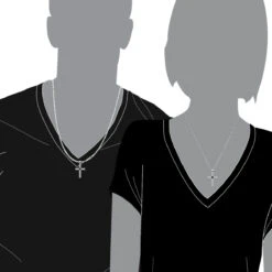 14K White Gold White And Black Diamond Cross Pendant For Men & Women 1.33ct 16 14K White Gold White And Black Diamond Cross Pendant For Men & Women 1.33ct -H'Hen Sale Store jewelry 14k gold white and black diamond cross pendant for men women 133ct bodwh