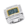 14K White Gold White Yellow And Blue Diamond Ring For Men 3.75 Carats Color Diamonds -H'Hen Sale Store jewelry 14k gold white yellow and blue diamond ring for men 375 carats color diamonds 407073 mainwh