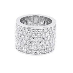 16mm Wide Diamond Eternity Band Unique 18K White Gold Ladies Anniversary Ring 7 Carats 13 16mm Wide Diamond Eternity Band Unique 18K White Gold Ladies Anniversary Ring 7 Carats -H'Hen Sale Store jewelry 16mm wide diamond eternity band unique 18k gold ladies anniversary ring 7 carats 000956 backwh 1