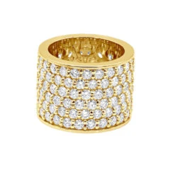 16mm Wide Diamond Eternity Band Unique 18K White Gold Ladies Anniversary Ring 7 Carats 14 16mm Wide Diamond Eternity Band Unique 18K White Gold Ladies Anniversary Ring 7 Carats -H'Hen Sale Store jewelry 16mm wide diamond eternity band unique 18k gold ladies anniversary ring 7 carats 000956 backye 1