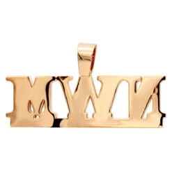 18 Karat 18K Yellow Gold Custom Made Name Plate 1 Carat Diamond Pendant For Men -H'Hen Sale Store jewelry 18 karat gold custom made name plate 1 carat diamond pendant for men backro