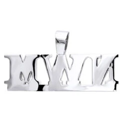 18 Karat 18K Yellow Gold Custom Made Name Plate 1 Carat Diamond Pendant For Men -H'Hen Sale Store jewelry 18 karat gold custom made name plate 1 carat diamond pendant for men backwh