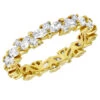 Anniversary Ring 18K Yellow Gold Round & Marquise Diamond Eternity Band 2.25Ct 2 Anniversary Ring 18K Yellow Gold Round & Marquise Diamond Eternity Band 2.25Ct -H'Hen Sale Store jewelry anniversary ring 18k gold round marquise diamond eternity band 225ct mainye