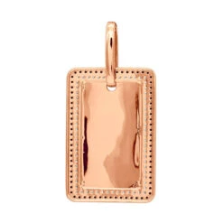 Engravable 2 Carat Black And White Diamond Dog Tag Pendant For Men 14K White Gold 15 Engravable 2 Carat Black And White Diamond Dog Tag Pendant For Men 14K White Gold -H'Hen Sale Store jewelry engravable 2 carat black and white diamond dog tag pendant for men 14k gold 000868 backro 1