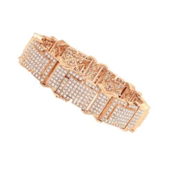 Fully Iced Out VS Diamond Bracelet For Men 14K Yellow Gold By Joe Rodeo 21 Carats 10 Fully Iced Out VS Diamond Bracelet For Men 14K Yellow Gold By Joe Rodeo 21 Carats -H'Hen Sale Store jewelry fulliy iced out vs diamond bracelet for men in 14k gold by joe rodeo 21 carats ro