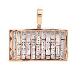 Hip Hop Holy Bible Charm 10K Yellow Gold Pendant For Men 1ct Diamonds -H'Hen Sale Store jewelry holy bible charm real 10k gold pendant for men 1ct diamonds hip hop jewelry backro 2