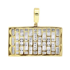 Hip Hop Holy Bible Charm 10K Yellow Gold Pendant For Men 1ct Diamonds -H'Hen Sale Store jewelry holy bible charm real 10k gold pendant for men 1ct diamonds hip hop jewelry backye 2