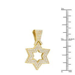 Large 14K Yellow Gold Diamond Star Of David Pendant For Men & Women 17 Large 14K Yellow Gold Diamond Star Of David Pendant For Men & Women -H'Hen Sale Store jewelry large 14k gold diamond star of david pendant for men women jewish jewelry rulerye