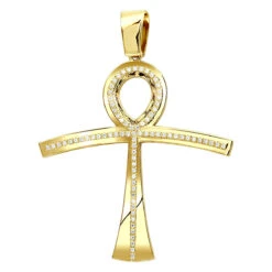 Large Symbol Of Life Egyptian Ankh Diamond Cross Pendant 14K White Gold 2.5ct 11 Large Symbol Of Life Egyptian Ankh Diamond Cross Pendant 14K White Gold 2.5ct -H'Hen Sale Store jewelry large symbol of life egyptian ankh diamond cross pendant in 14k gold 25ct ye