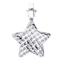 Large Unisex High Fashioned Diamond Star Pendant 14K Yellow Gold 1.8CT -H'Hen Sale Store jewelry large unisex high fashioned diamond star pendant in 14k gold 18ct backwh 1