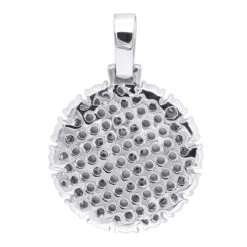 10K Yellow Gold Bitcoin Pendant With Diamonds 2 Carat Men's Circle Charm -H'Hen Sale Store jewelry real 10k gold bitcoin pendant with diamonds 2 carat mens circle charm backwh