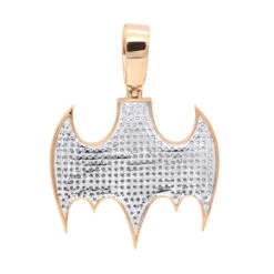 10K Yellow Gold Iced Out Batman Logo Pendant For Men 1 Carat Of Diamonds 15 10K Yellow Gold Iced Out Batman Logo Pendant For Men 1 Carat Of Diamonds -H'Hen Sale Store jewelry real 10k gold iced out batman logo pendant for men 1 carat of diamonds backro