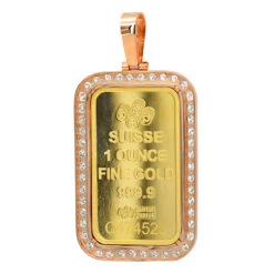 Real 99.9 14K Yellow Gold 1 Ounce Pamp Suisse Bar Lady Fortuna G VS Men's Diamond Pendant 15 Real 99.9 14K Yellow Gold 1 Ounce Pamp Suisse Bar Lady Fortuna G VS Men's Diamond Pendant -H'Hen Sale Store jewelry real 999 gold 1 ounce pamp suisse bar lady fortuna g vs mens diamond pendant backro