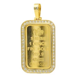 Real 99.9 14K Yellow Gold 1 Ounce Pamp Suisse Bar Lady Fortuna G VS Men's Diamond Pendant 14 Real 99.9 14K Yellow Gold 1 Ounce Pamp Suisse Bar Lady Fortuna G VS Men's Diamond Pendant -H'Hen Sale Store jewelry real 999 gold 1 ounce pamp suisse bar lady fortuna g vs mens diamond pendant backye