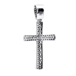 Religious 14K White Gold Round Diamonds Cross Pendant For Men 1.4ct 13 Religious 14K White Gold Round Diamonds Cross Pendant For Men 1.4ct -H'Hen Sale Store jewelry religious jewelry solid 14k gold round diamonds cross pendant for men 14ct 407108 backwh