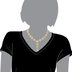 Royal Style Ladies Yellow And White Diamond Necklace 18K Gold 53.17ct -H'Hen Sale Store jewelry royal style ladies yellow and white diamond necklace in 18k gold 5317ct bodwh