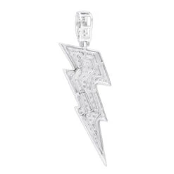 10K Yellow Gold Genuine Diamond Lighting Bolt Pendant Emoji Charm 1Ct 1.5in 13 10K Yellow Gold Genuine Diamond Lighting Bolt Pendant Emoji Charm 1Ct 1.5in -H'Hen Sale Store jewelry solid 10k gold genuine diamond lighting bolt pendant emoji charm 1ct 15in backwh