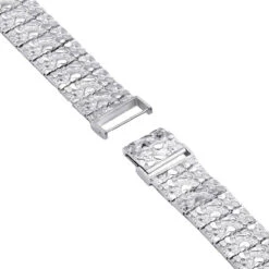 Solid 10K Yellow Gold Nugget Style Bracelet For Men 20mm 14 Solid 10K Yellow Gold Nugget Style Bracelet For Men 20mm -H'Hen Sale Store jewelry solid 14k white rose or yellow gold nugget style bracelet for men 20mm backwh