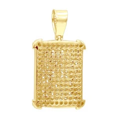 Unique 10K Yellow Gold Diamond Dog Tag Pendant For Men 3D Flower Setting 3.25Ct 14 Unique 10K Yellow Gold Diamond Dog Tag Pendant For Men 3D Flower Setting 3.25Ct -H'Hen Sale Store jewelry unique 10k gold diamond dog tag pendant for men 3d flower setting 325ct backye