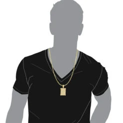 Unique 10K Yellow Gold Diamond Dog Tag Pendant For Men 3D Flower Setting 3.25Ct 16 Unique 10K Yellow Gold Diamond Dog Tag Pendant For Men 3D Flower Setting 3.25Ct -H'Hen Sale Store jewelry unique 10k gold diamond dog tag pendant for men 3d flower setting 325ct bodye